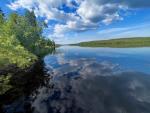 Die Wolken im See