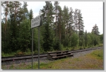"Bahnhof" Dorotea-Camping